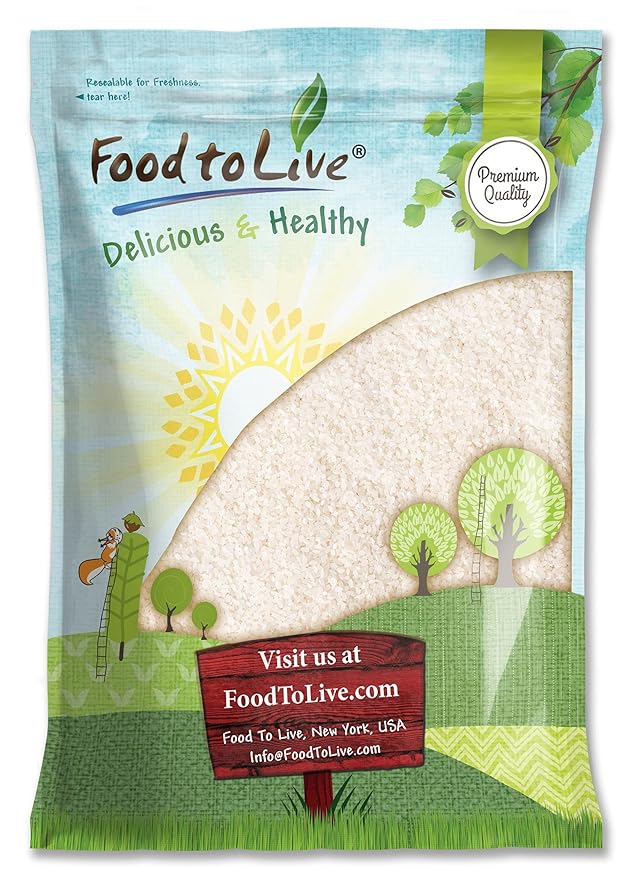 Food to Live Short-Grain White Rice, 12 Pounds – Premium Japanese Style Short-Grain, Perfectly Sticky, Vegan, Kosher rice. Easy to Cook. Great as a Side Dish. Great for Sushi, Rice Salads, Desserts