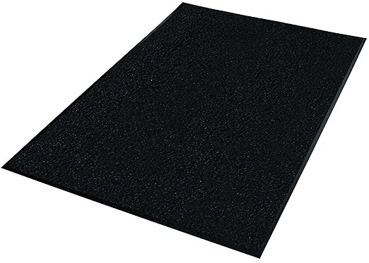 Guardian 94051535 Platinum Series Indoor Wiper Floor Mat, 5' x 15', Black