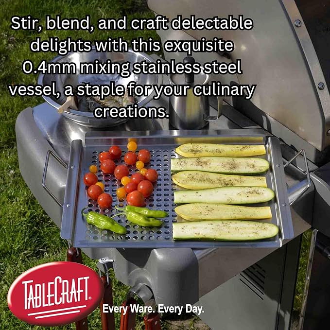 Tablecraft 5 qt Stainless Steel Mixing Bowl