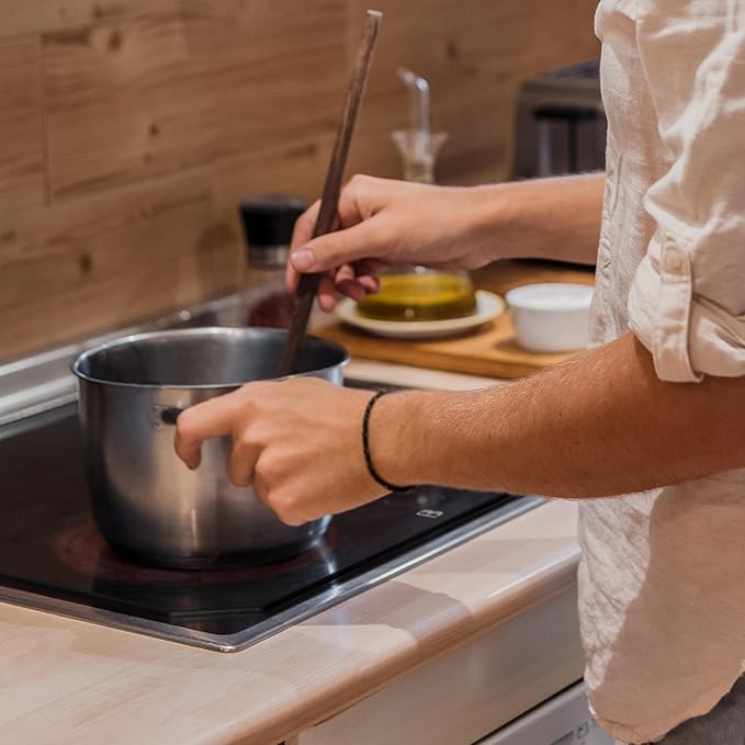 Electric Stove Cover Protector - Can be Used While Cooking - Glass Panel Overlay - Can Withstand over 1400 °F - Kitchen Essential for Cooktop Protection (28.3125" x 18.875")