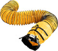 MOUNTO 25FT PVC Flexible Duct Hosing for Exhaust Fan (8inch)
