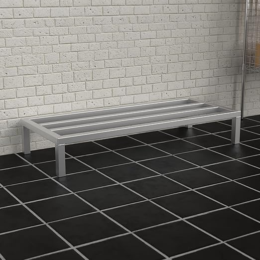 48'' x 20'' x 8'' Aluminum Dunnage Rack - 1685 lb. Capacity