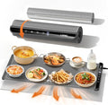 Extra Large Food Warming Mat with Heat-Resistant Pad, 36X15 Inch, 6 Temperature & 6 Timer Settings, Child Lock Safety,Food Warmer Chafing Dishes Fits for Family Dinners and Parties