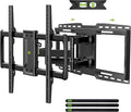 USX MOUNT UL Listed Heavy Duty TV Wall Mount for 42-97" TVs up to 150lbs with 8" Sliding Design, Ultra-Large TV Mount Bracket for up to 24" Studs with Swivel, Tilt & Leveling, Max VESA 600x400mm
