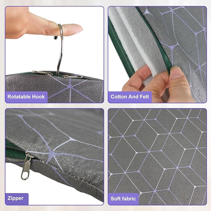 EVEME Steamer Board for Clothes with Ironing Gloves,Stand for Steaming Clothes,Steamer Pad,Hanging Ironing Board,Clothes Steamer Board,Steamer for Clothes,Hanging Steam Iron Pad