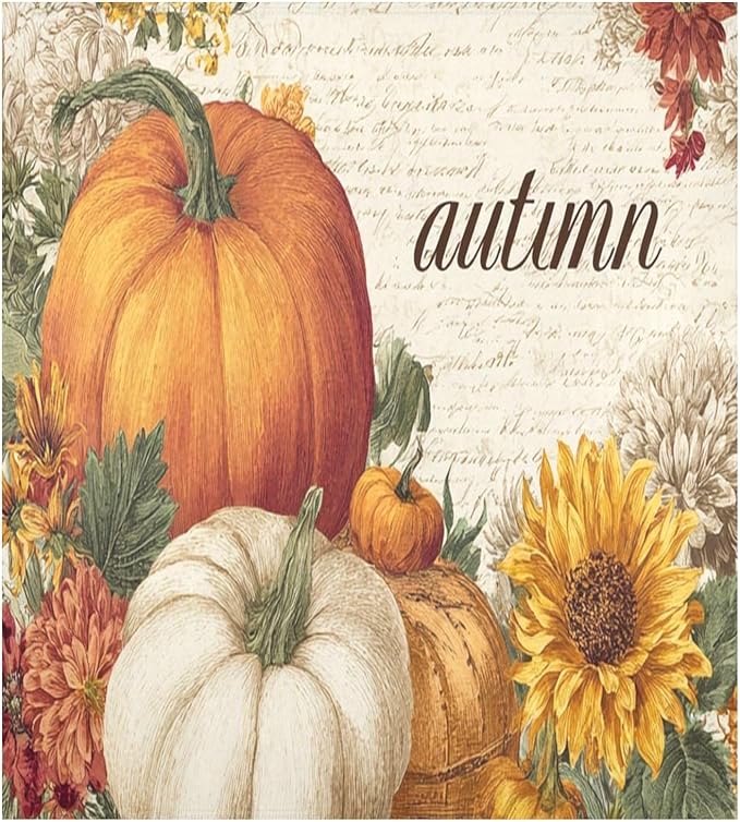 Fall Pumpkins Beige Dishwasher Magnet Cover Front Door Magnetic Dishwasher Cover Decorative Refrigerator Magnet Covers Dishwashers Magnetic Sticker for Home Kitchen Decor, 23" x 26"