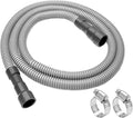 MyLifeUNIT Universal Dishwasher Drain Hose, 6.7 Ft Dishwasher Discharge Hose Extension, Corrugated and Flexible Dishwasher Hose Drain Replacement with 2 Clamps, Fits 11/16",1" and 1-1/8"