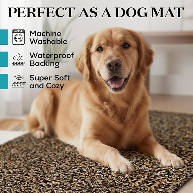 Premium Microfiber Indoor Door Mat – 20"x30" Washable Entry Mat, Non-Slip, Waterproof Backing, Super Absorbent, Low Profile Entryway Doormat for Indoor Entrance
