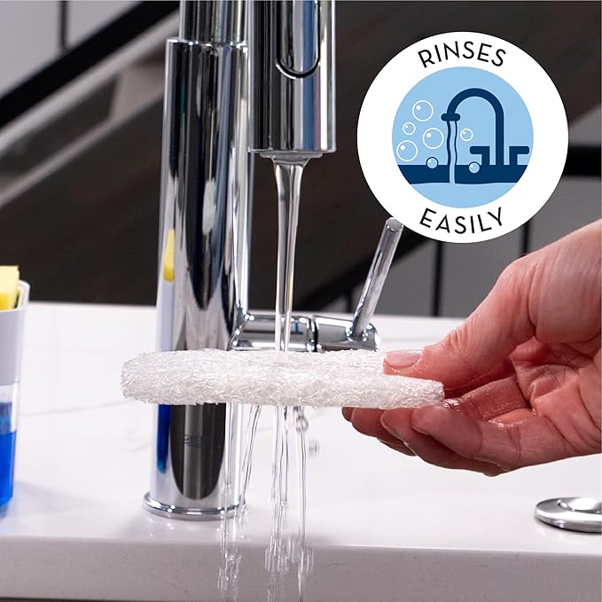 S&T INC. Bar Soap Holder for Kitchen, Bathroom, and Soap Dish, 4 Pack, Clear, 2.9 inches by 4.4 inches