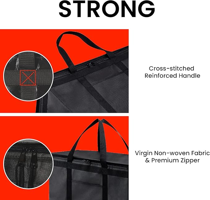 NZ home Insulated Bags for Food Delivery (2XL) Grocery Shopping Cooler Bag, Pizza Delivery, Hot & Cold Catering Tote, Reusable, Foldable & Heavy Duty (Green)