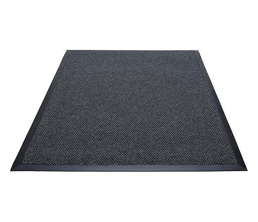 Guardian UG040604 Elite Guard Berber Indoor/Outdoor Floor Mat, 48" x 72", Charcoal