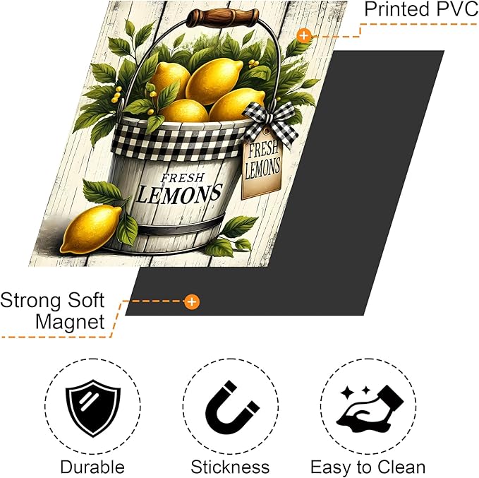 Dishwasher Magnet Sticker Cover Panel Decal Refrigerator Magnetic Sticker Decorative for Kitchen Decoration,Fridge Door Cover, Appliances Stickers 23"x26"