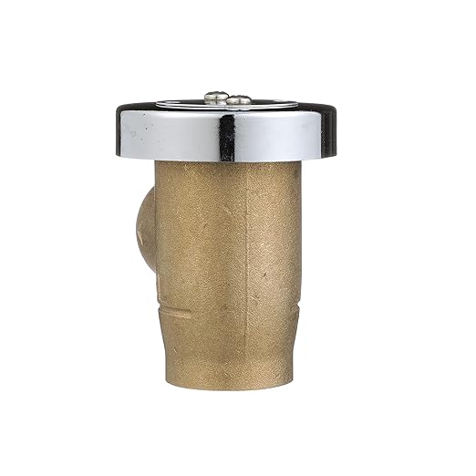 Watts LF288A Series 3/4" Lead-Free Brass Anti-Siphon Vacuum Breaker Backflow Preventer, Female NPT Inlet and Outlet, Silicone Disc Seat, Chrome Hood, Low-Flow Applications