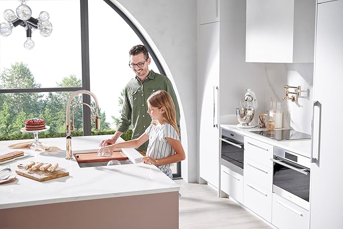 Ruvati 24-inch Undermount Rounded Corner Workstation Kitchen Sink Single Bowl – 16 Gauge Stainless Steel Kitchen Sinks with Brushed Finish hides scratches, Easy-to-Clean - RVH8324