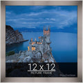 wallsthatspeak 12x12 Stainless Picture Frame for Puzzles Posters Photos or Artwork