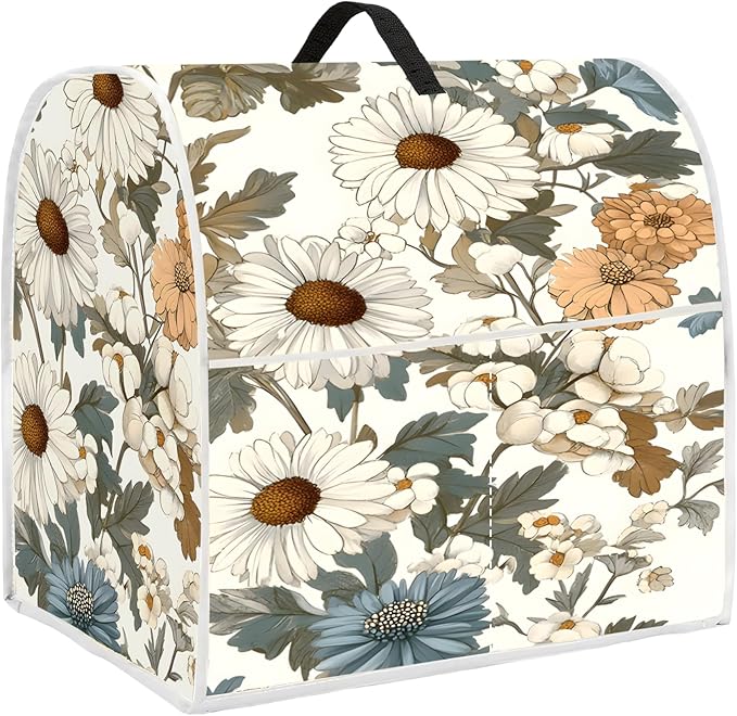 Mixer Dust Cover for 6-8 Qt Stand Mixer, Cloth Cover with 2 Storage Pockets for Stand Mixer Protective Covers Large for 6-8 Quart Mixer