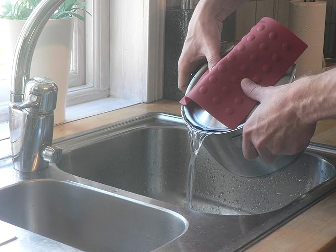 Silicone Hot Handle Holders, Potholders (5-Pack Mix Red) for Cast Iron Skillets, Pans, Frying Pans & Griddles, Metal and Aluminum Cookware Handles - Sleeve Grip, Handle Cover