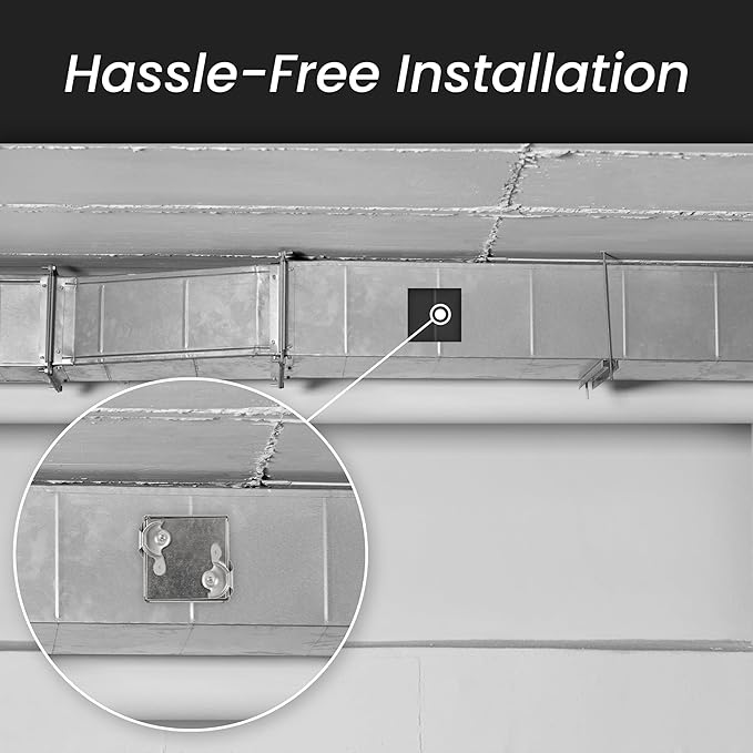Repa Market 12 x 6 Inch Galvanized Steel Duct Access Door – Airtight Insulated Crawl Space Access Doors - Inspection HVAC Panel with Hinged 2 Clasp Lock Door – Door Access for Ventilation Cleanout