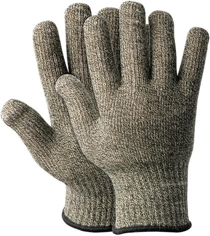 WELLS LAMONT INDUSTRIAL 2616 Cut Resistant Heat Gloves – ANSI Cut Level A7, Heat Level 5, Flame-Resistant, Wool Terry Liner, – Thermal Protection for Hot Machinery Handling, X-Large, 1 Pair of Gloves