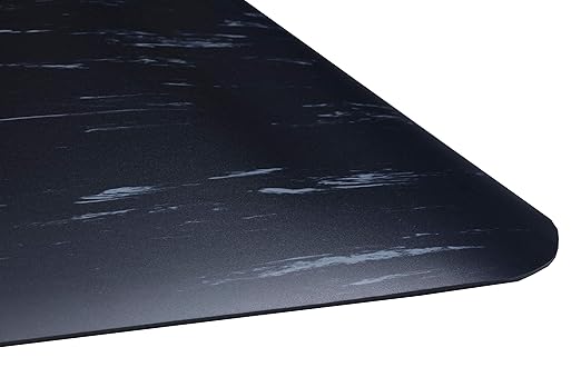 Guardian Marble Top Anti-Fatigue Floor Mat, Vinyl, 2'x3', Blue, 34243640