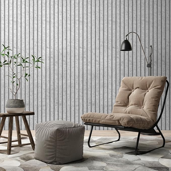 Art3dwallpanels 10 Pack Acoustic Panels, 48" X 12" X 0.35" Soundproof Wall Panels, Self Adhesive High Density Sound Absorbing Acoustic Treatment for Recording Studio, Office, Grey