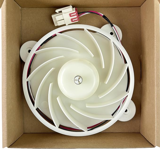 Upgraded DA31-00287B Refrigerator Evaporator Fan Motor (OEM) for Samsung Refrigerator Replaces AP5948644 PS9494284 EAP9494284 DA31-00334A DA96-00968A 2-Years Warranty