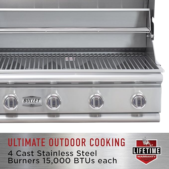 Bull Angus 30-Inch Built-In Grill (BG-47629), Natural Gas