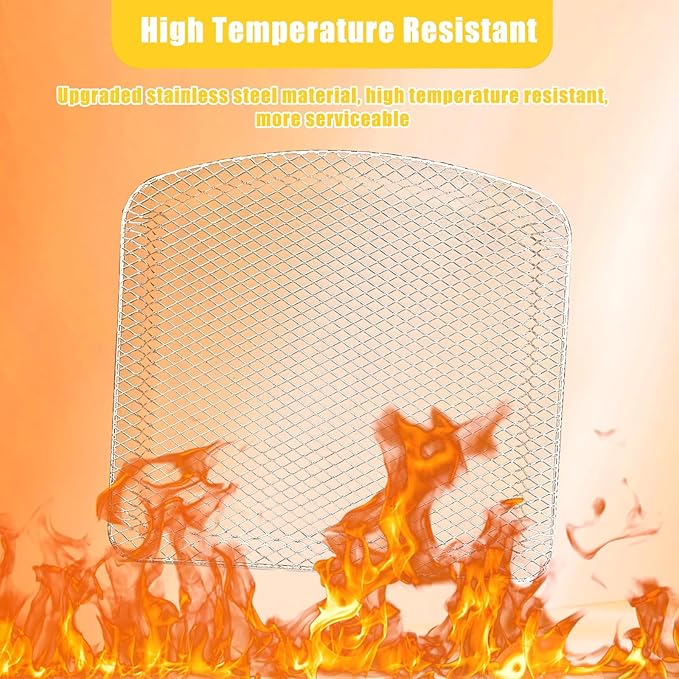 Air Fryer Dehydrator Rack for Chefman 6.3QT 4-In-1 Digital Air Fryer Oven, Premium Oven Shelf Grill Crisper Plate Tray Insert Grate Rack Grid for Chefman 6.3QT Air Fryer, Dishwasher Safe