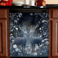 Dishwasher Magnet Cover, Dishwasher Magnetic Decoration, Animal-Themed Sticker, Dishwasher Refrigerator Protection Decoration, Kitchen Art Decoration 23x25.5 inches