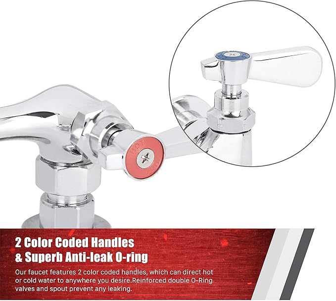 DuraSteel 304 Stainless Steel Utility Sink - 15 Inch Freestanding Prep Sink with Faucet - Dual CEC & NSF Certified Wash Station for Kitchen, Laundry, Garage & Restaurant