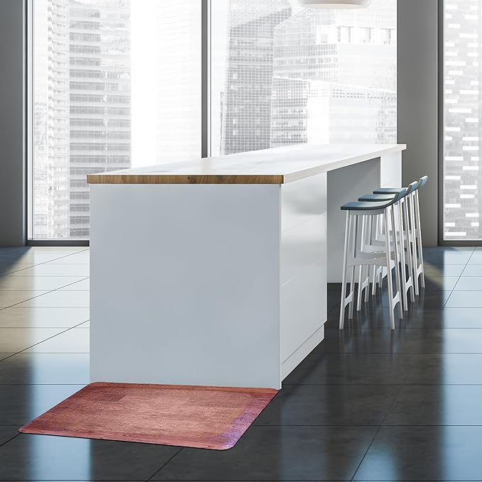 Rhino Mats, Softwoods Anti Fatigue Floor Mat, Commercial Grade Kitchen Mat, Standing Desk Mat, Office, Garage or Anywhere, Standing Comfort. (Oak, 2' x 3' x 1/2")