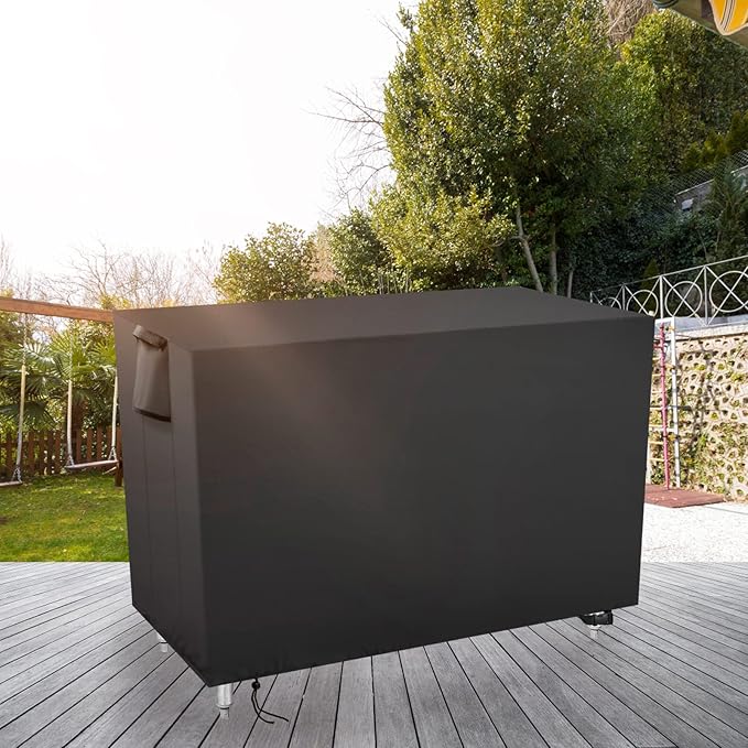 Outdoor Prep Table Cover 72 Inch, Waterproof Fadeproof UV Resistant Patio Stainless Steel Metal BBQ Table Cover All Season Protection for Outdoor Table - 72 x 30 x 34 Inch