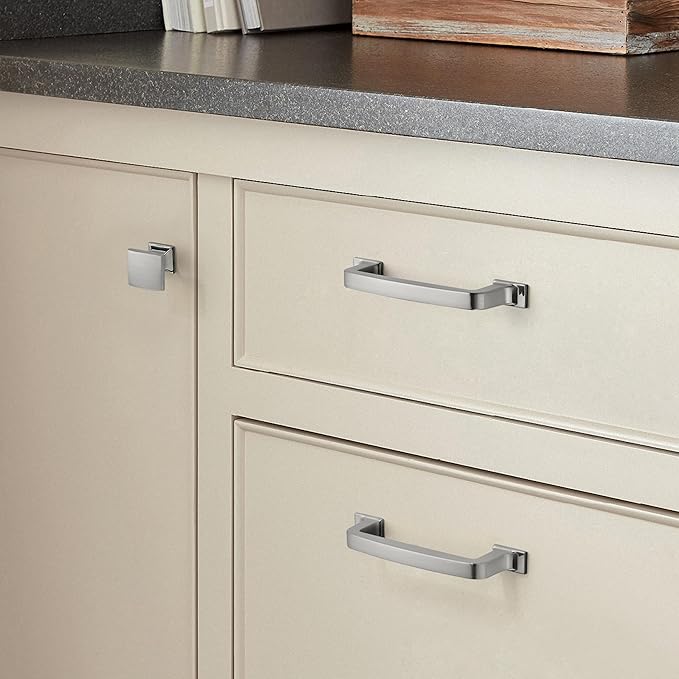 khtumeware 2 Pack 12 Inch Kitchen Cabinet Handles Brushed Satin Nickel Cabinet Pulls Drawer Pulls Kitchen Cabinet Hardware Kitchen Handles for Cabinets Cupboard Handles Drawer Handles