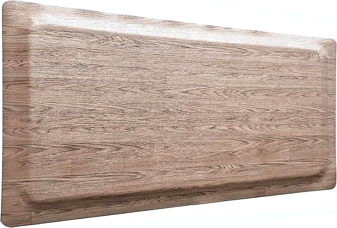 Rhino Mats, Softwoods Anti Fatigue Floor Mat, Commercial Grade Kitchen Mat, Standing Desk Mat, Office, Garage or Anywhere, Standing Comfort. (Driftwood, 3' x 4' x 7/8")