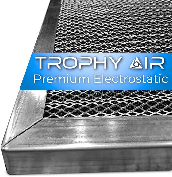 Washable Electrostatic HVAC Furnace Air Filter, Lasts a Lifetime, 6 Stage Permanent Air Filter, Healthier Home or Office, Made in The USA - Increases Airflow (20x30x1)