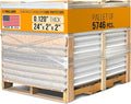24" x 2" x 2" Reinforced Cardboard Edge Protectors, White (Pallet of 5746) – 0.12" Thick Medium-Duty Cardboard Corner Protectors for Shipping – American Quality V-Board Pallet Edge Guard