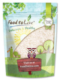 Food to Live Short-Grain White Rice, 3 Pounds – Premium Japanese Style Short-Grain, Perfectly Sticky, Vegan, Kosher rice. Easy to Cook. Great as a Side Dish. Great for Sushi, Rice Salads, and Desserts