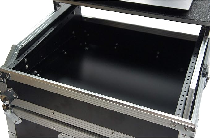 Harmony Audio HC19MIXLT Flight 11U Universal 19" Mixer Glide Laptop Stand Custom Case