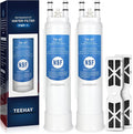 PWF-1 FPPWFU01 Water Filter & PureAir AF-2 FRGPAAF2 Air Filter Combo, Compatible with Frigidaire FRIGCOMBO6, FRFS282LAF, GRFC2353AD, GRFC2353AF, GRFG2353AF, GRFN2853AF, 2 Combo