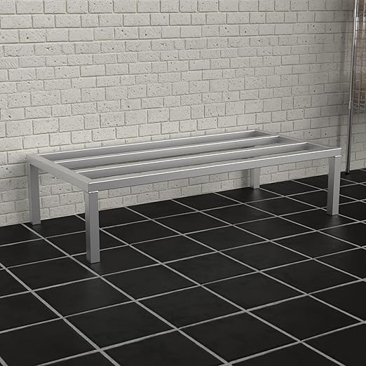 48'' x 24'' x 12'' Aluminum Dunnage Rack - 1780 lb. Capacity