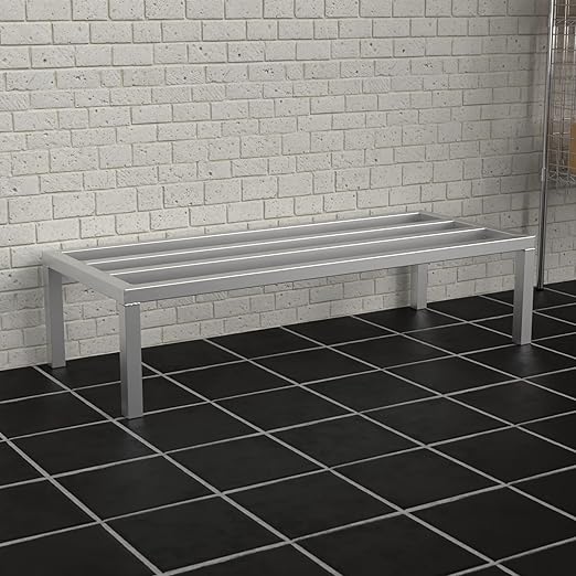 48'' x 20'' x 12'' Aluminum Dunnage Rack - 1685 lb. Capacity