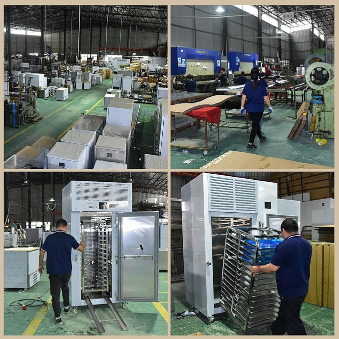 Kolice Commercial Heavy Duty 15 Trays Bakery Shock Freezing Blast Chiller & Freezer, Chest Freezer, Frozen Dough Blast Fridge for Hotel,Restaurant,Bakery -Lowest Temp. -40°F(-40°C) (15 trays)