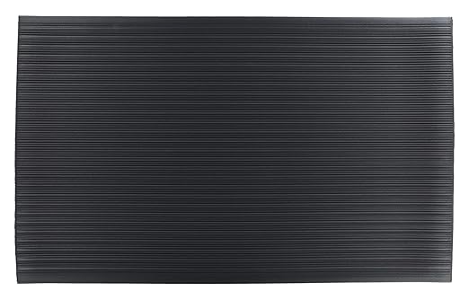 Guardian Air Step Anti-Fatigue Floor Mat, Vinyl, 27"x32", Gray, Reduces fatigue and discomfort, Can be easily cut to fit any space