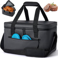 BBQ Blanket for Resting Meat, Portable Leak-Proof Meat Resting Bag, 5mm Thick Cotton Padding for Insulation, Dual-Use as Grilling Accessories & Cooler Bag, Gift for BBQ Enthusiasts
