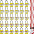 Lockout Tagout Locks, Safety Padlocks, Loto Locks Keyed Differently Lock Out Tag Out Device Plastic with Lockout TagOut Tags Kit