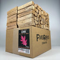 Kiln Dried Oak Pizza Oven Wood, Mini 5 Inch Cooking Wood for Ooni, Gozney, Bertello Pizza Ovens, Solo Stove & More - Approx 14lbs Product of USA (1,000 Cubic Inches)