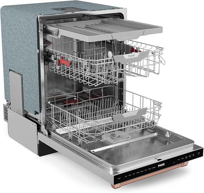 Gordon Ramsay by THOR Kitchen 24 Inch Dishwasher Stainless Steel/Rose Gold