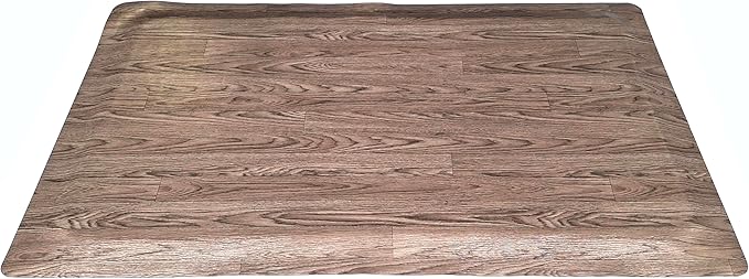 Rhino Mats, Softwoods Anti Fatigue Floor Mat, Commercial Grade Kitchen Mat, Standing Desk Mat, Office, Garage or Anywhere, Standing Comfort. (Driftwood, 3' x 4' x 1/2")