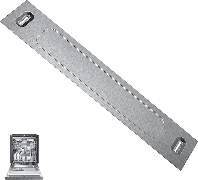 【Upgraded】DD81-02144A Dishwasher Toe Panel (23.6*4.6in,Grey) Part DD63-00081A(B) Assembly-Cover Front Lower Toe Kick Access Panel, Toes Kick Plate Replacement - Fit For Samsung Dishwasher By Sunniswi