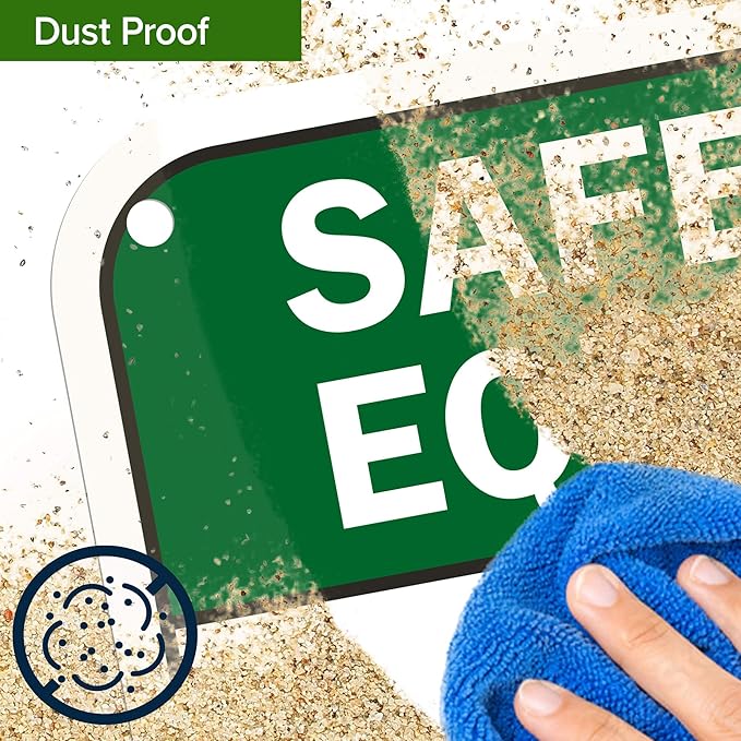 Custom Safety Equipment Sign, Ansi Sign, Osha Compliant, 12x18 Inches, 55 mil thick HDPE (high density polyethylene), Made in USA by My Sign Center